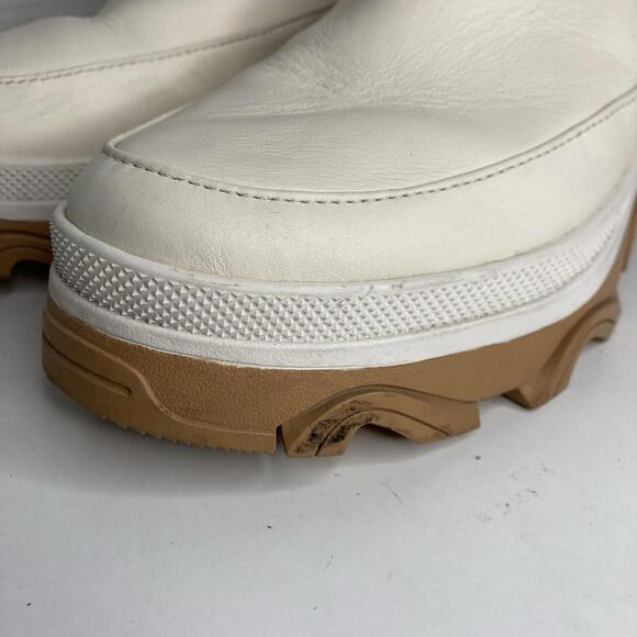 Sorel Women's Brex Chelsea Boot Gum Lug Sole in Natural Sea Salt 7 US 38 EU - Picture 7 of 9